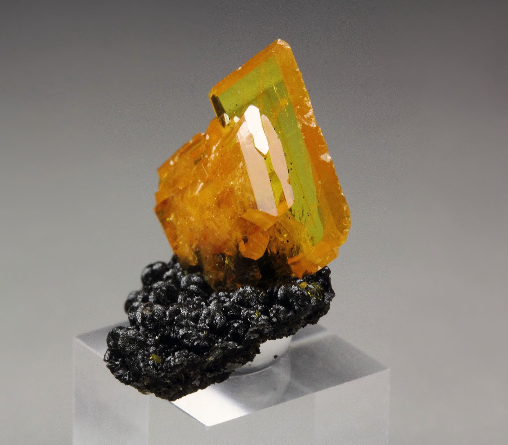 WULFENITE, MOTTRAMITE