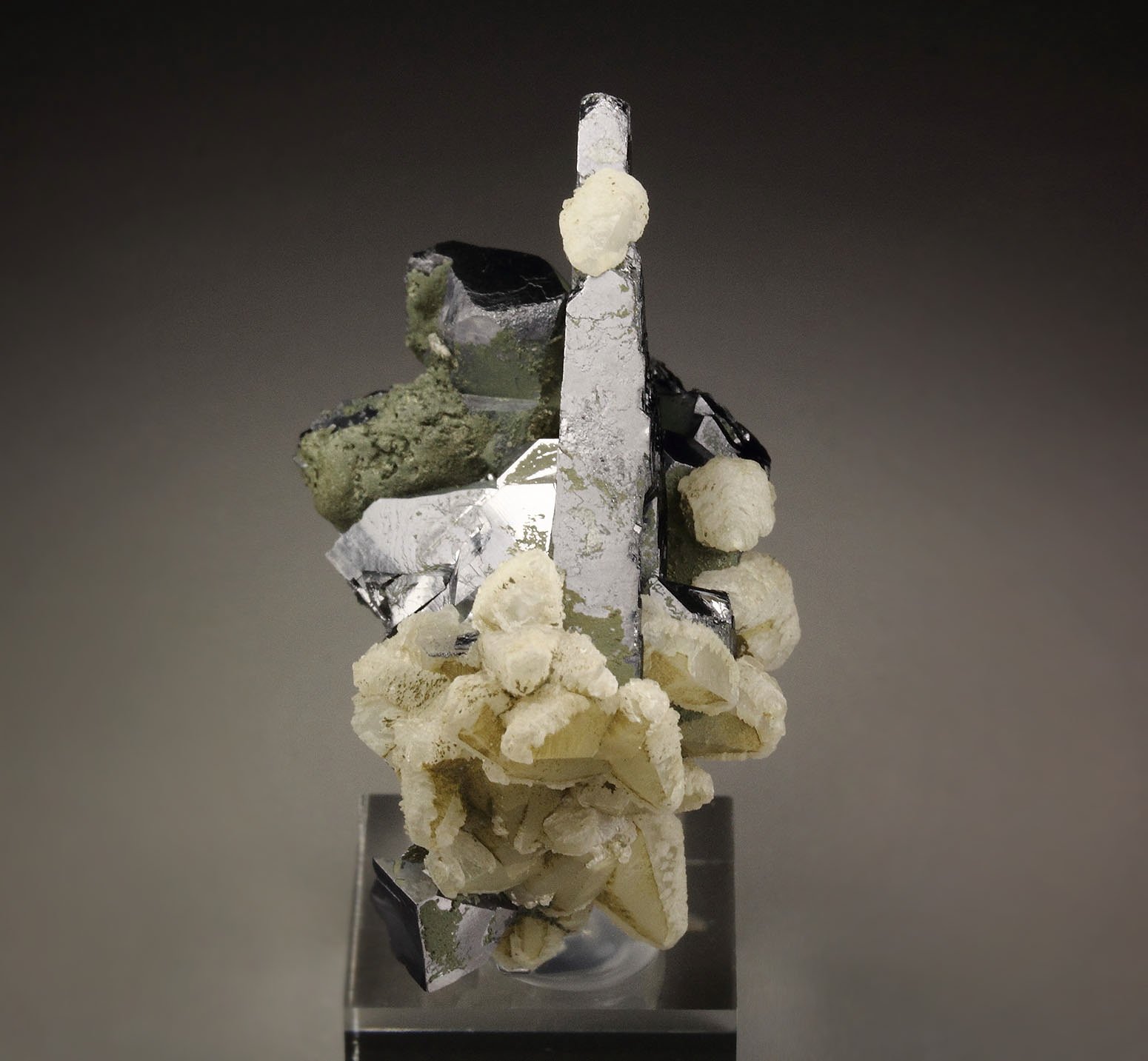 GALENA, CALCITE
