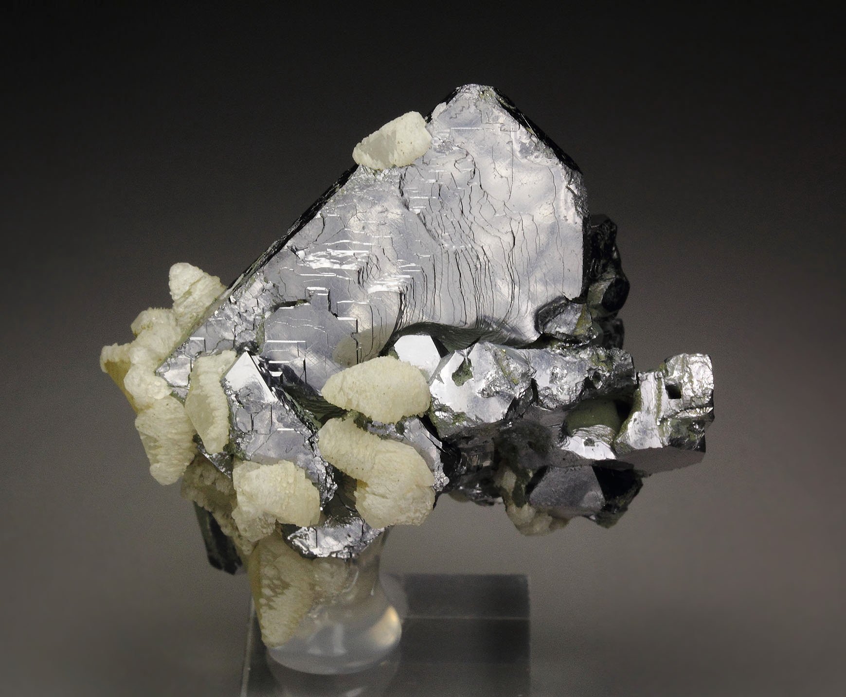 GALENA, CALCITE