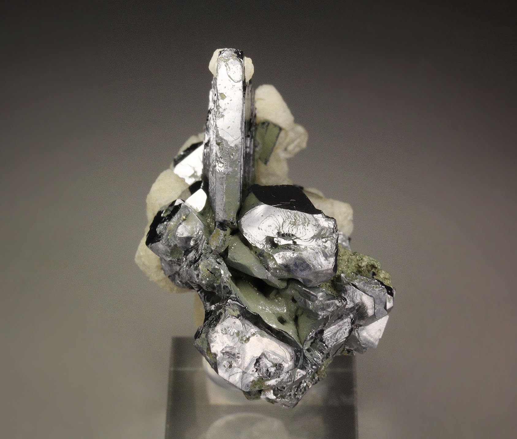 GALENA, CALCITE