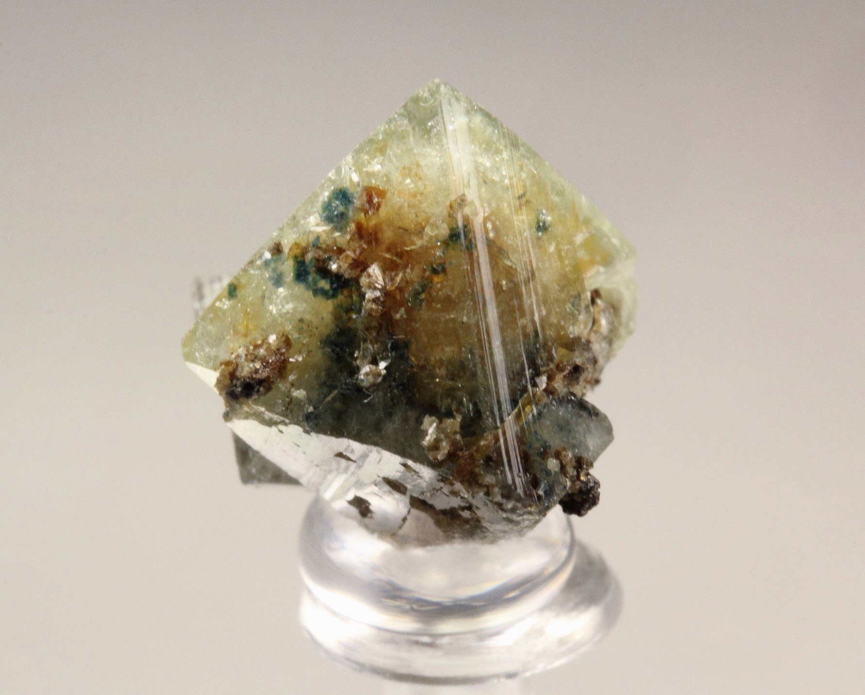 WARDITE with LAZULITE inclusions