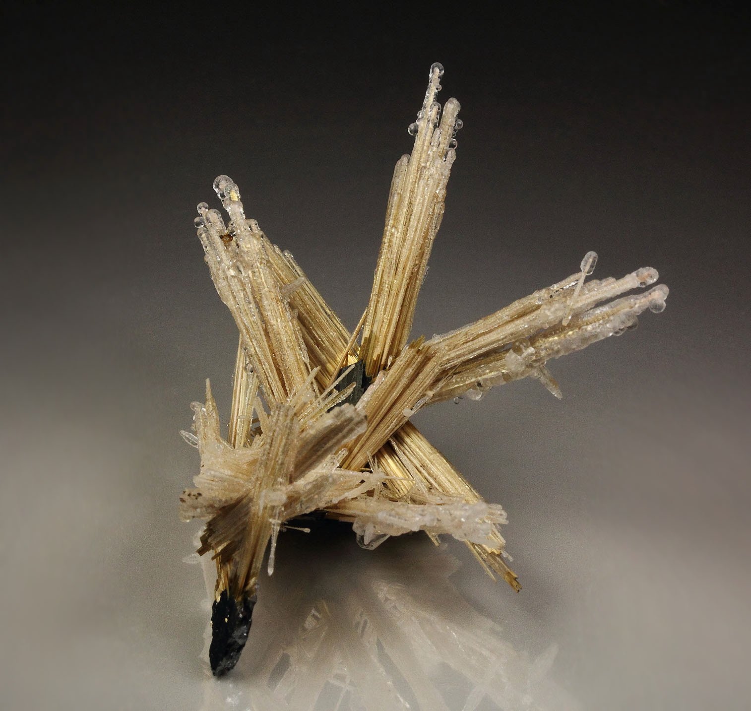 RUTILE, HEMATITE, OPAL-AN