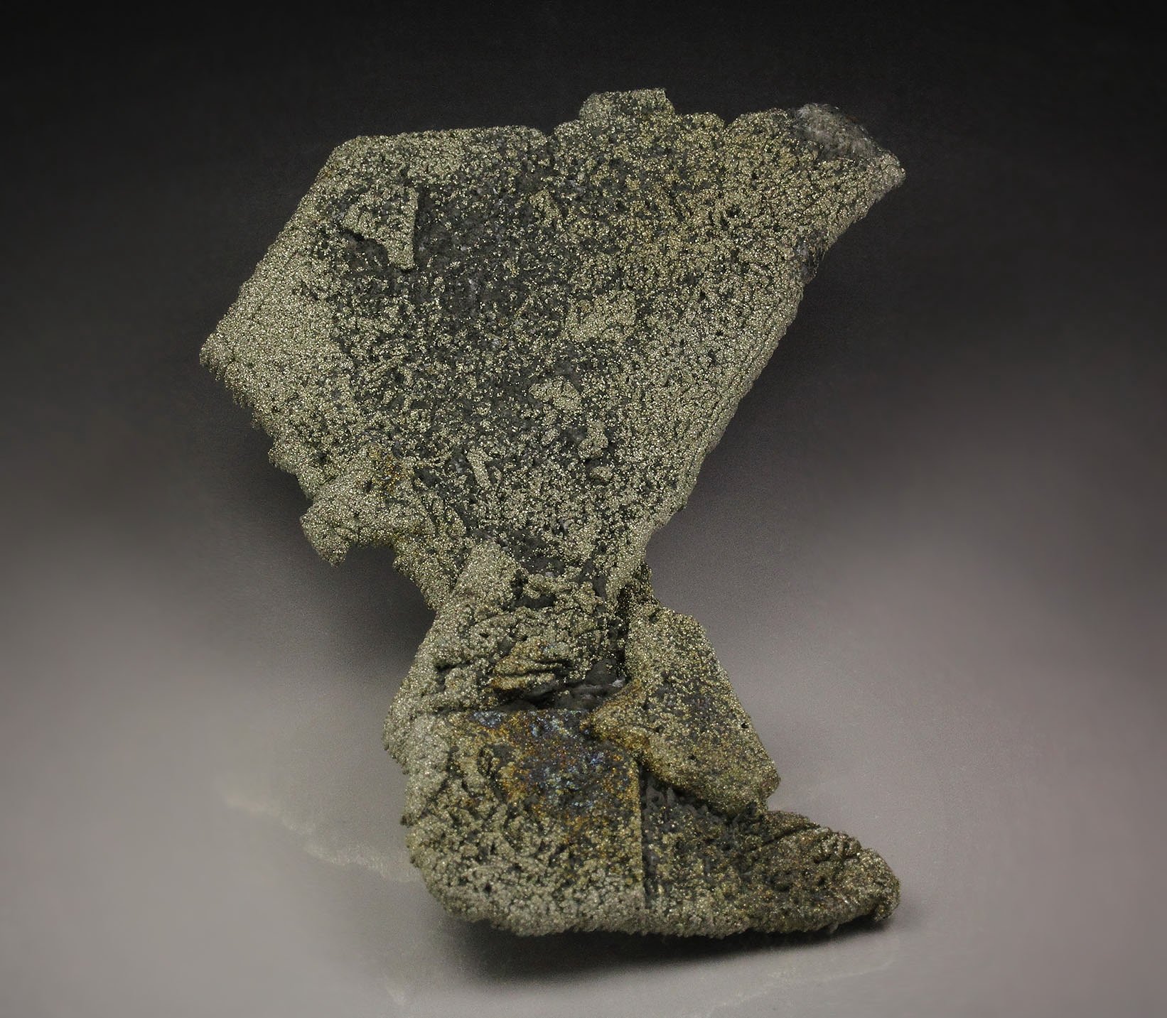 PYRITE epimorph after CALCITE