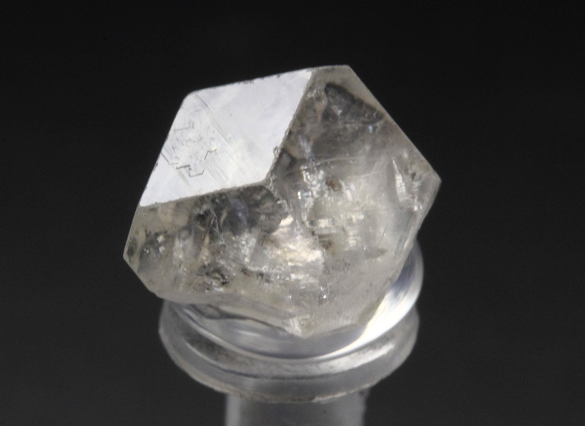 colorless gem GARNET var. GROSSULAR