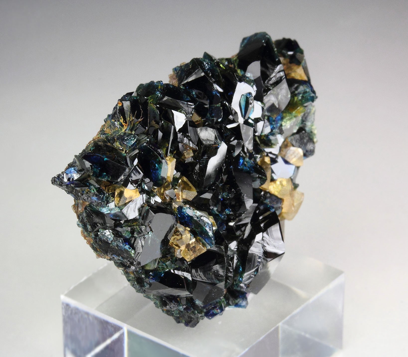 gemmy LAZULITE, SIDERITE